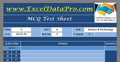 Valid MCQS Exam Format