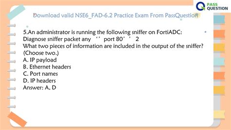 Valid NSE6_FWF-6.4 Test Question