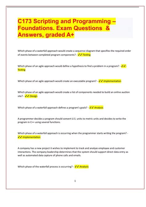 Valid Scripting-and-Programming-Foundations Exam Notes