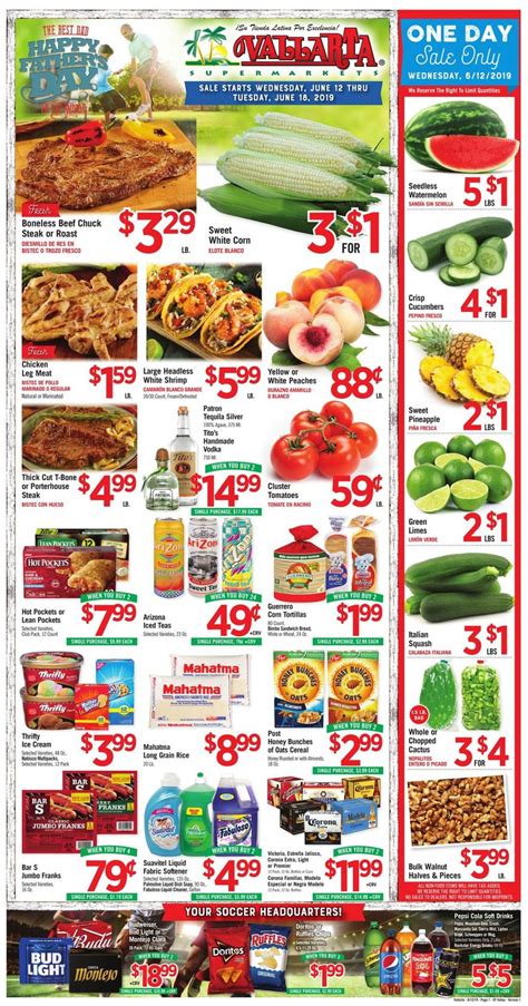 Vallarta Supermarkets Weekly Ad Circular. Week of May 19, 2024 - May 25, 2024. Advertisement. View the latest Vallarta Supermarkets Weekly Ad Circular. If the link to the weekly ad circular above is not working, please let us know . See All Weekly Ads..