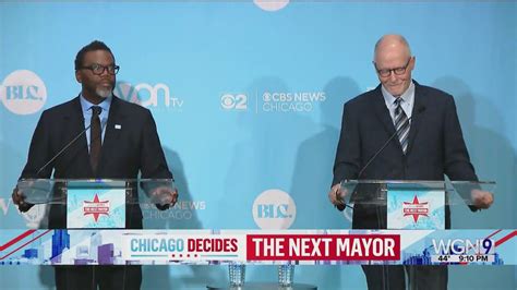Vallas, Johnson faceoff in final debate ahead of Chicago mayoral election