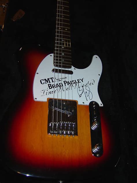 Valley Arts Custom Pro Tele(Brad Paisley signed Time Well Wasted …