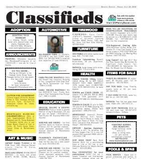 Create and schedule your classified advertisements for print and online. It's quick and cost-effective with AdPortal! Marketplace. ... Free delivery to Routt and Grand Counties. Transportation | Vans. Ford E-150 Econoline 1992 Has New Tires, Lift, Hand controls, Fold Down Bed 63” X 59”. With 111,275 miles. ... Yampa Valley Regional Airport.. 