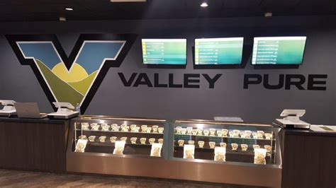 Welcome to Valley Pure Farmersville, a Recreational and Medical dispensary located in Farmersville, CA. They specialize in bringing the latest brands and e... 515 Noble Ave Farmersville, CA 93223 ... If the cannabis product menu prices seem too low, then inquire with an employee. Ask to see a valid California cannabis retail license.. 