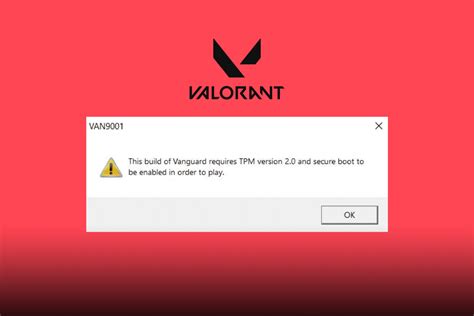 Valorant How To Fix TPM Version 2 0 Error The Nerd Stash