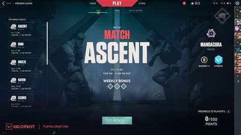 Valorant set to begin Alpha testing for new Premier game mode