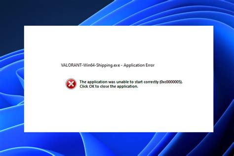 Valorant win64 Shipping Exe error and its possible …