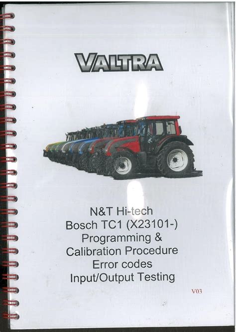 Valtra tractor error codes. .  ...