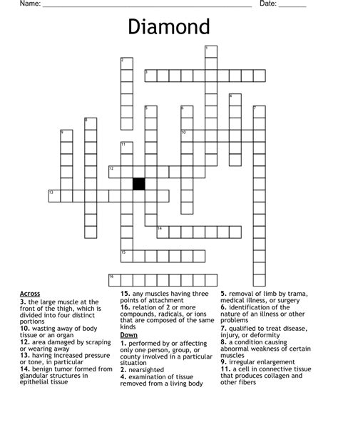Valuable diamond say crossword clue. The Crossword Solver found 30 answers to "diamond say", 3 letters crossword clue. The Crossword Solver finds answers to classic crosswords and cryptic crossword puzzles. Enter the length or pattern for better results. Click the answer to find similar crossword clues . Enter a Crossword Clue. A clue is required. 