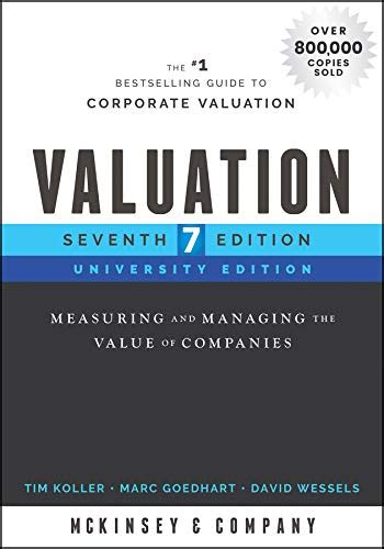Full Download Valuation Measuring And Managing The Value Of Companies Wiley Finance By Mckinsey  Company Inc
