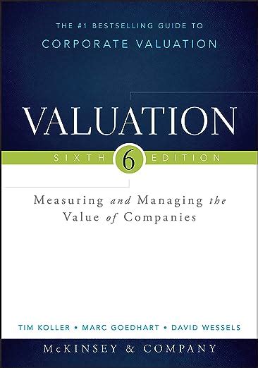 Full Download Valuation Measuring And Managing The Value Of Companies By Mckinsey  Company