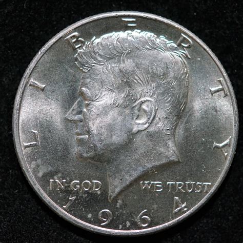 The Kennedy Half Dollar coins were initiated in 1964 in memo