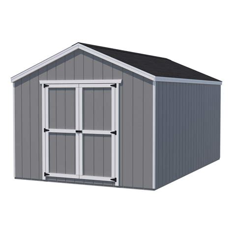 Value Gable 8 ft. x 14 ft. Wood Shed Precut Kit - The Home Depot