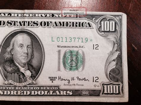 Value of 100 dollar bill with star. Things To Know About Value of 100 dollar bill with star. 