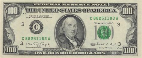 Get the best deals on 1974 $100 US Federal Reserve Small Notes when you shop the largest online selection at eBay.com. Free shipping on many items | Browse your favorite brands ... Topps 1971 Season Sports Trading Cards & Accessories. Topps 1969 Season Sports Trading Cards & Accessories. 1975 German Coins. 1977 New Zealand Coins..