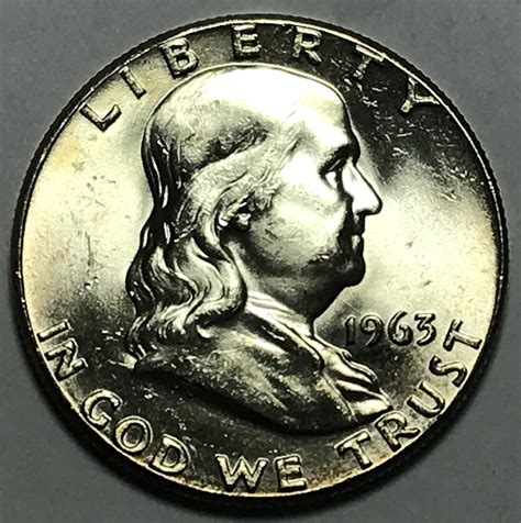 1954 No Mint mark half-dollar Value. The surviving 1954 Franklin half dollars of 13,188,203 minted without the mint mark are worth $10 to $12 in low grades. The highly-rated specimens typically cost $13 to $230, but the most expensive pieces are those with an MS 67 rating. You should pay about $2,000 to $2,400 for one.. 