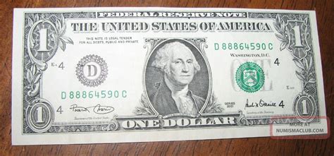 Coin and currency collectors in North America are willing to pay up to $150,000 for a rare $1 bill which features a printing error.. 