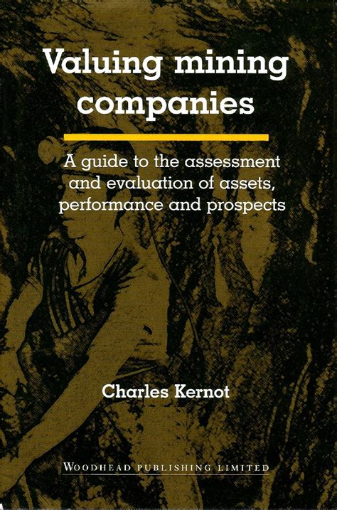 Valuing mining companies a guide to the assessment and evaluation. - Nikon f 601 and f 601m n6006 and n6000 hove users guide.