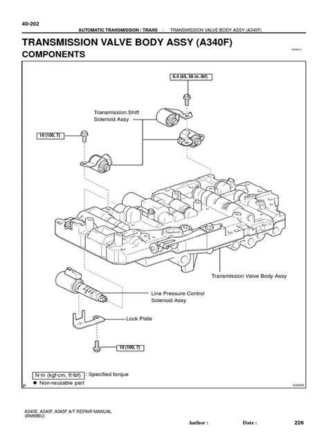Valve body repair manual toyota a340f. - Canon imagerunner 2530 2525 2520 service manual.