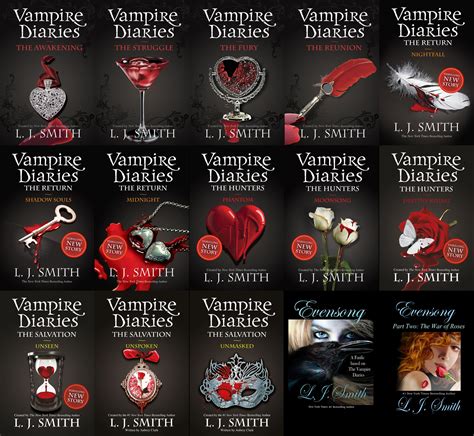 Vampire diaries book list in order