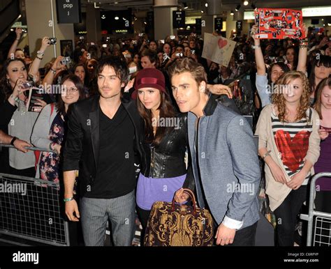 Ian Somerhalder, Paul Wesley and Nina Dobrev are coming to a town near you. The successful string of Vampire Diaries conventions from Creation Entertainment continues throughout the summer and fall, and there are plenty of opportunities to meet and greet the hot stars of the hit CW show. Tickets for the events look like they are going quickly.. 