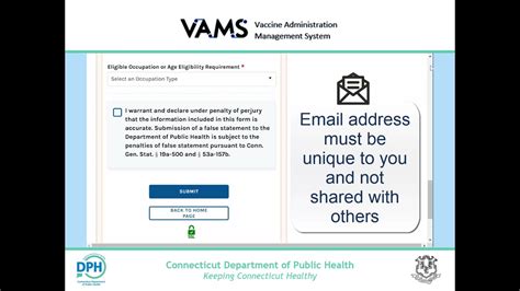 Your role in VAMS is critical to making sure recipient vaccinations are successful. As a . healthcare professional (HP), you will use VAMS to manage the COVID -19 vaccine administration process for recipients. In VAMS, you can cancel recipient appointments, review recipient information, log 