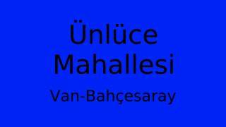 Van Bahcesaray Unluce Mahallesi terapi halı yıkama