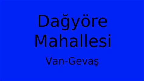 Van Gevas Dagyore Mahallesi terapi halı yıkama