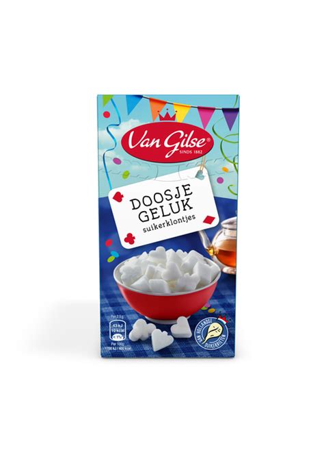 Van Gilse Doosje Geluk Suikerklontjes 300 g (300g)