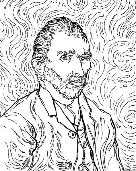 Van Gogh Coloring