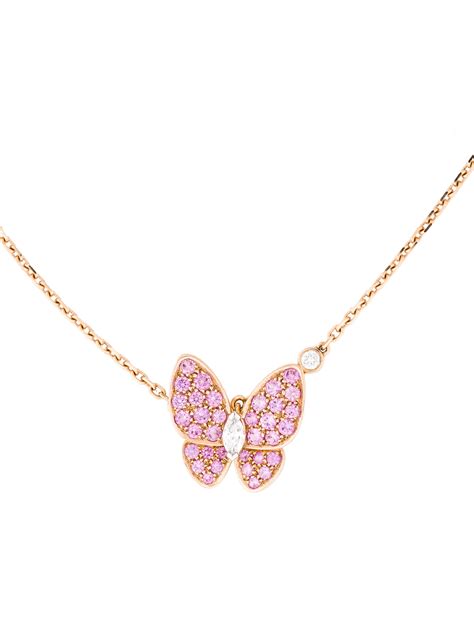 Van cleef and arpels butterfly necklace. Things To Know About Van cleef and arpels butterfly necklace. 