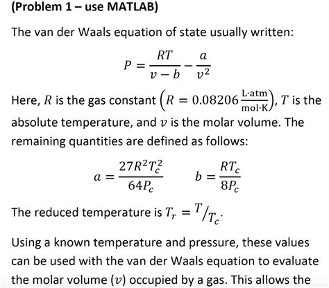 Van der Waals Equation Calculator - Calculate pressure, …