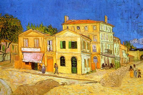 In May 1888, Van Gogh rented four rooms on the right-hand side of a house on the Place Lamartine in Arles. His living quarters were the ones with the green.... 