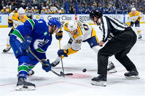 Vancouver Canucks Vs Nashville Predators Odds Betsperts