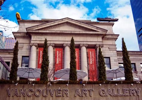 Vancouver art gallery vancouver bc. Jul 1, 2023 · The Vancouver Art Gallery is a not-for-profit organization supported by its members, individual donors, corporate funders, foundations, the City of Vancouver, the Province of British Columbia through the British Columbia Arts Council, and the Canada Council for the Arts. 