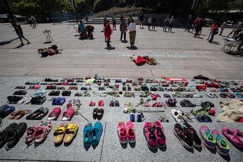 Vancouver asks artist, vigil keepers to end Indigenous children’s shoe memorial