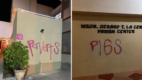 Vandals deface St. Timothy Catholic Church in Southwest Miami-Dade
