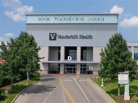 Vanderbilt Primary Care South One Hundred Oaks. Vanderbilt Health One Hundred Oaks. 719 Thompson Lane, Suite 38500. Nashville, TN 37204. Make an Appointment. (615) 936-1212. Get Directions.