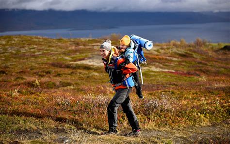 Vandra med barn utrustning