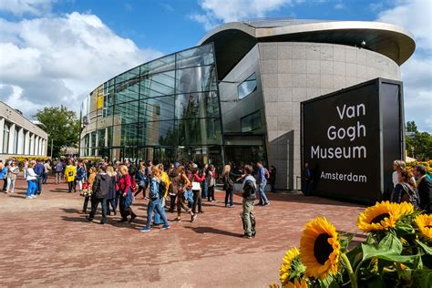 Vangogh museum. The Van Gogh Museum’s collection includes world-famous paintings such as Sunflowers, Almond Blossom, and The Potato Eaters. The museum also organizes 3 temporary exhibitions every year. The Van Gogh Museum is open 365 days a year. Tickets are available online only. Don’t miss out, book in advance. 
