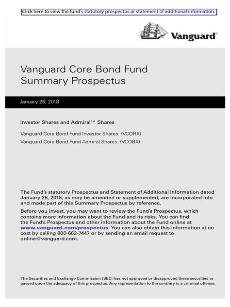Vanguard Core Bond Investor VCORX Morningstar Medalist Rating 