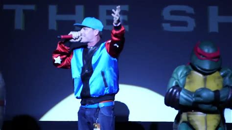 Vanilla Ice Ninja Rap Live at Paramount Pictures YouTube. 