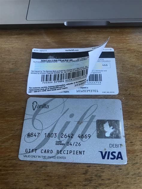 Vanilla Visa Gift Card Scams