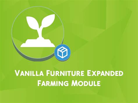 Vanilla farming expanded.  About this mod Transform your farming with plantable versions...