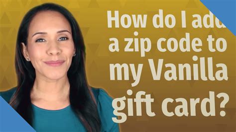How To Add Zip Code To Secure Spend Prepaid Visa Gift Card_