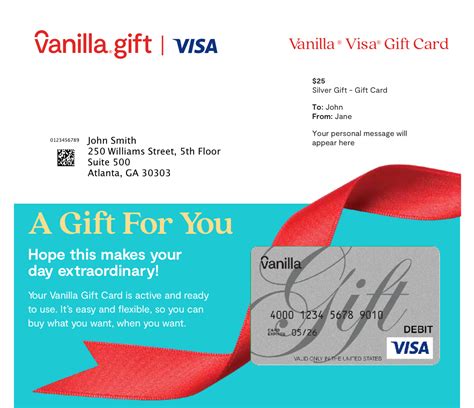 Physical Visa Gift Cards offer the flexibility to spend where you want, when you want. Enjoy the benefit of using your plastic Gift Card nationwide, in-store and online, anywhere Visa debit cards are accepted. You can activate your physical Gift Cards prior to first use by going to balance.VanillaGift.com or by calling 1-833-322-6760.. 