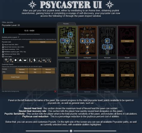 Vanilla psycasts expanded tier list.  Complex level-up system will reward you for ...