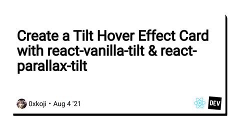 Vanilla-tilt-react gives extra styling to my card - Stack Overflow