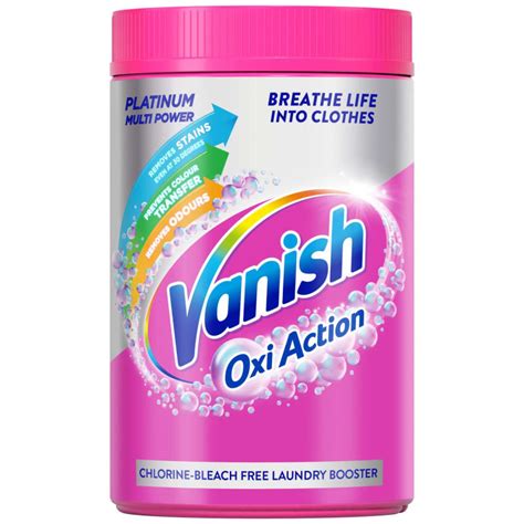 Vanish Platinum Oxi Action Pink Laundry Detergent B&M Stores