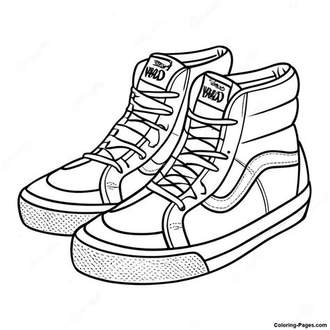 Vans Coloring Pages